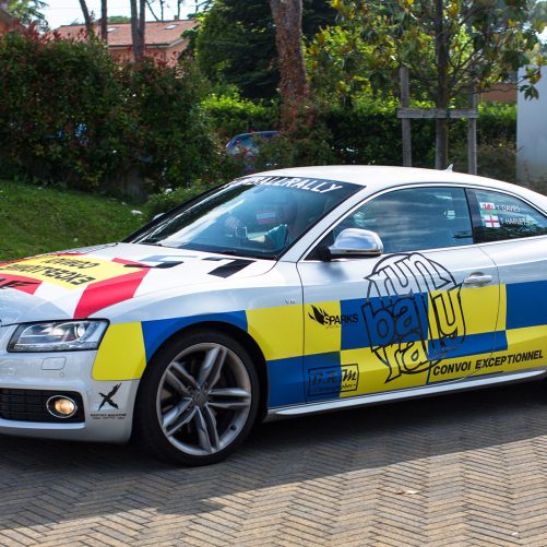 Police escort Runball