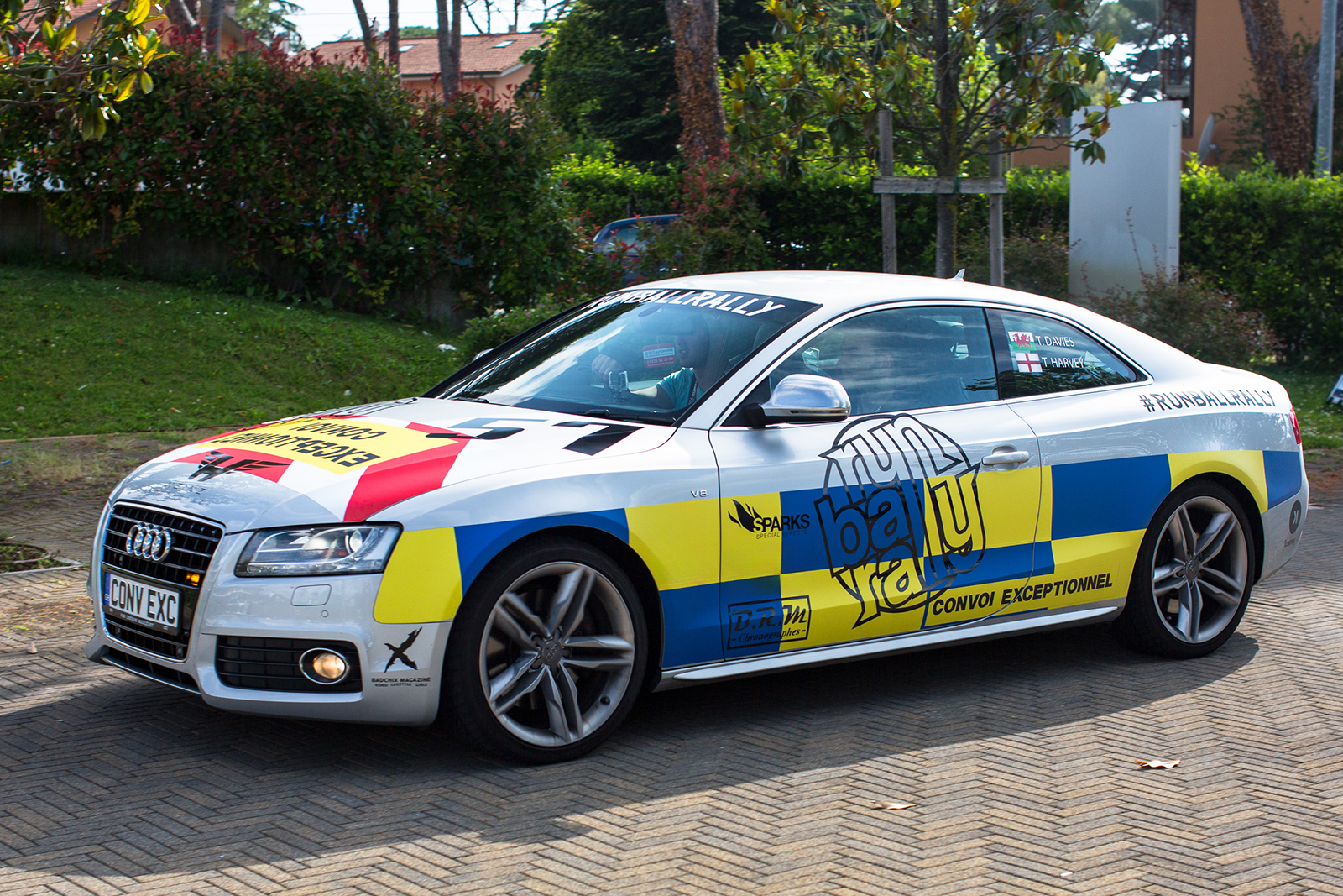 Police escort Runball