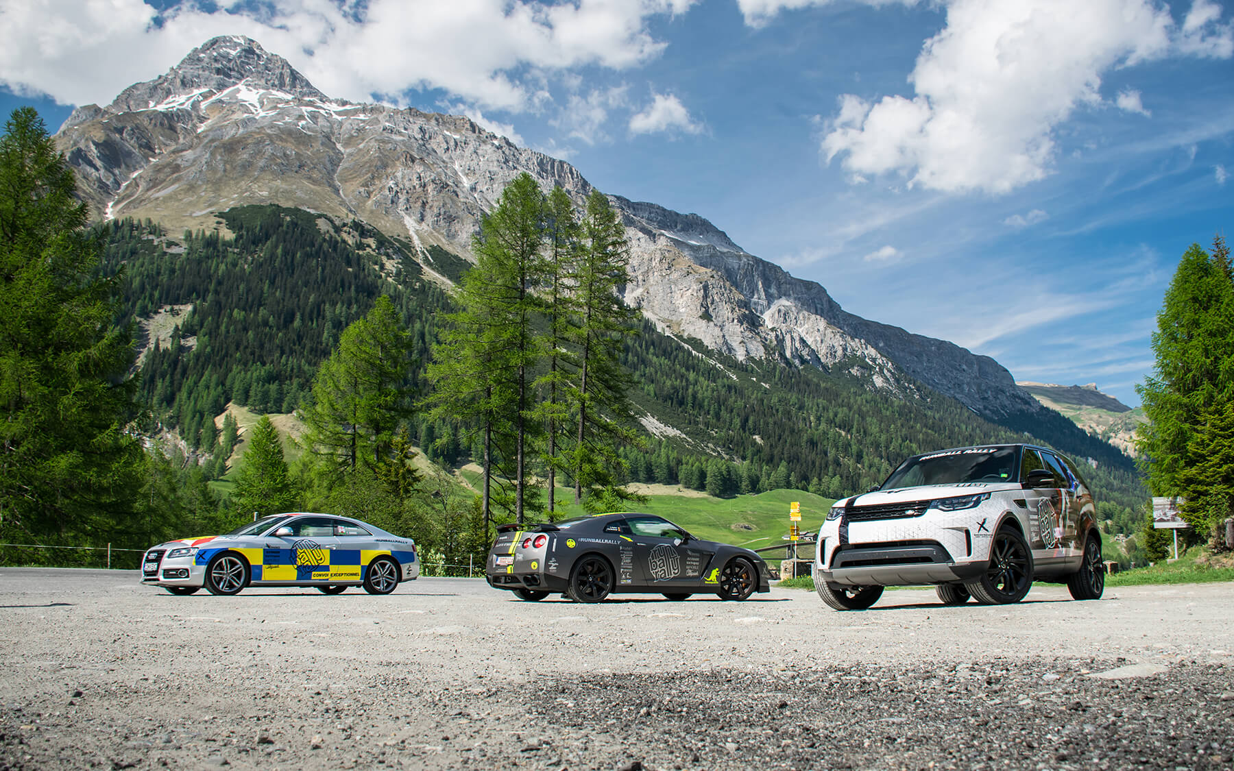 The views during the Runball Rally