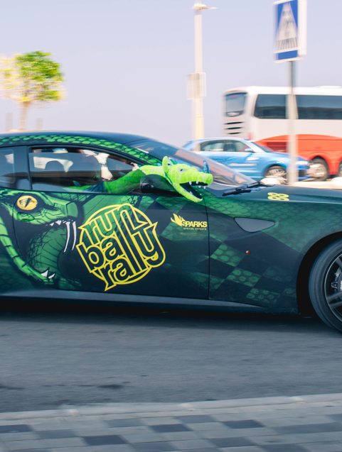 Ferrari Wrap Runball