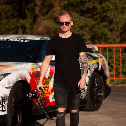 Sticker Day Runball with Nissan GT-R