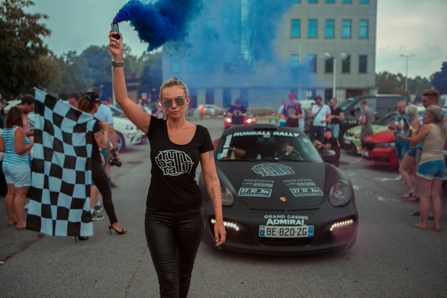 Zagreb Casino arrival with Runball Rally
