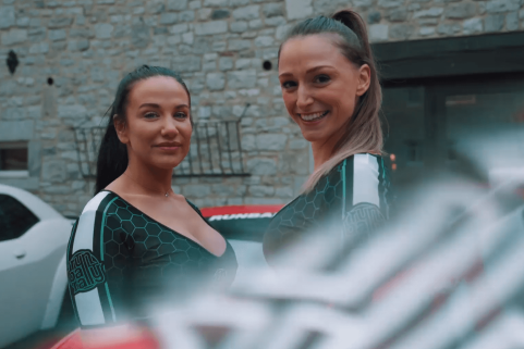 Runball Girls during the One Day Tour Ardenne Tour