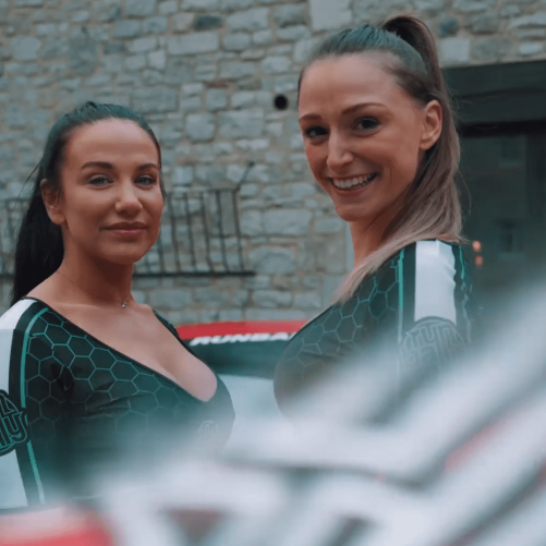 Runball Girls during the One Day Tour Ardenne Tour