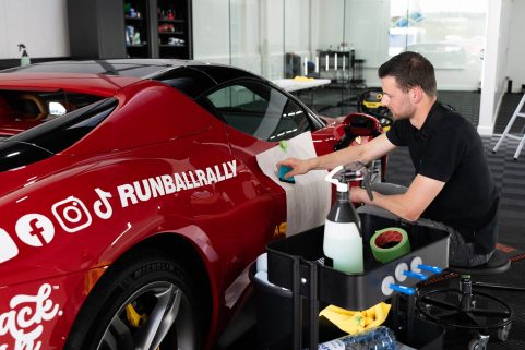 Tintmeister ferrari wrap