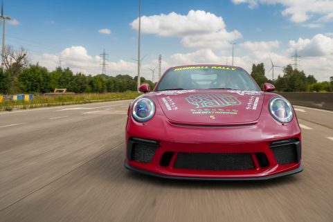 Porsche GT3 during the Runball