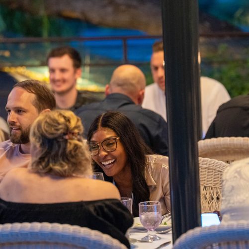 Runballers having fun