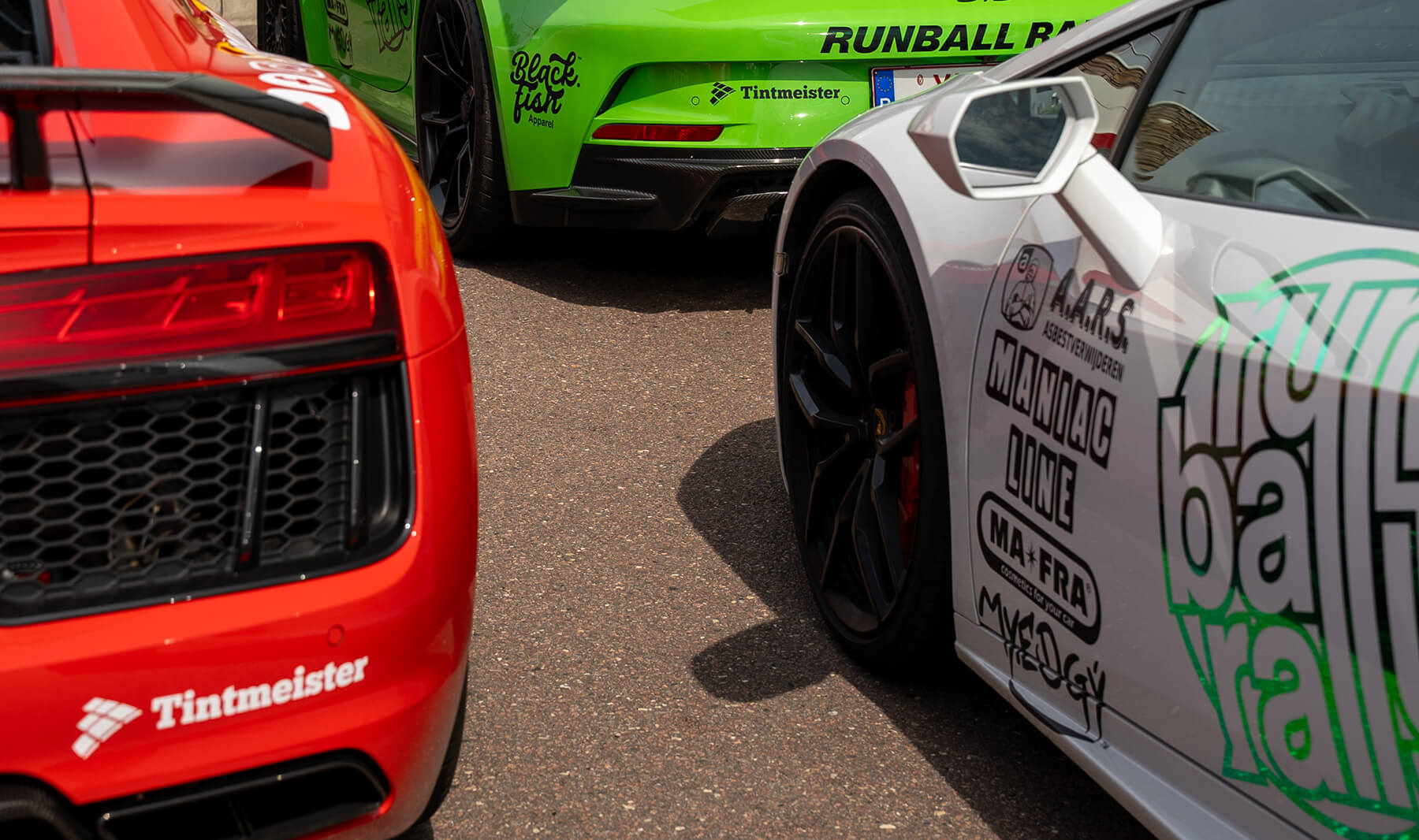 Runball 2025 Portugal with supercars